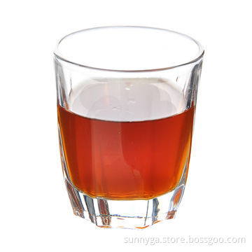 Rock/Whiskey Glass with 7.1cm Top Diameter, 5.3cm Bottom Diameter and 166mL Volume